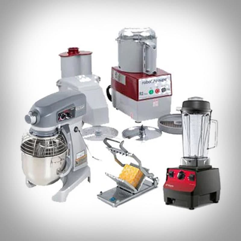 Mixer, food processor, blender and vegetable slicer