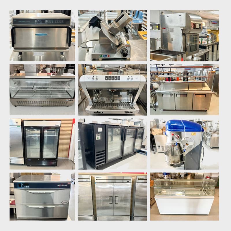 Inspected used restaurant equipment on our floor