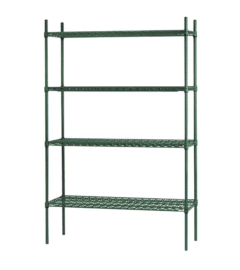 Green Epoxy Wireshelf