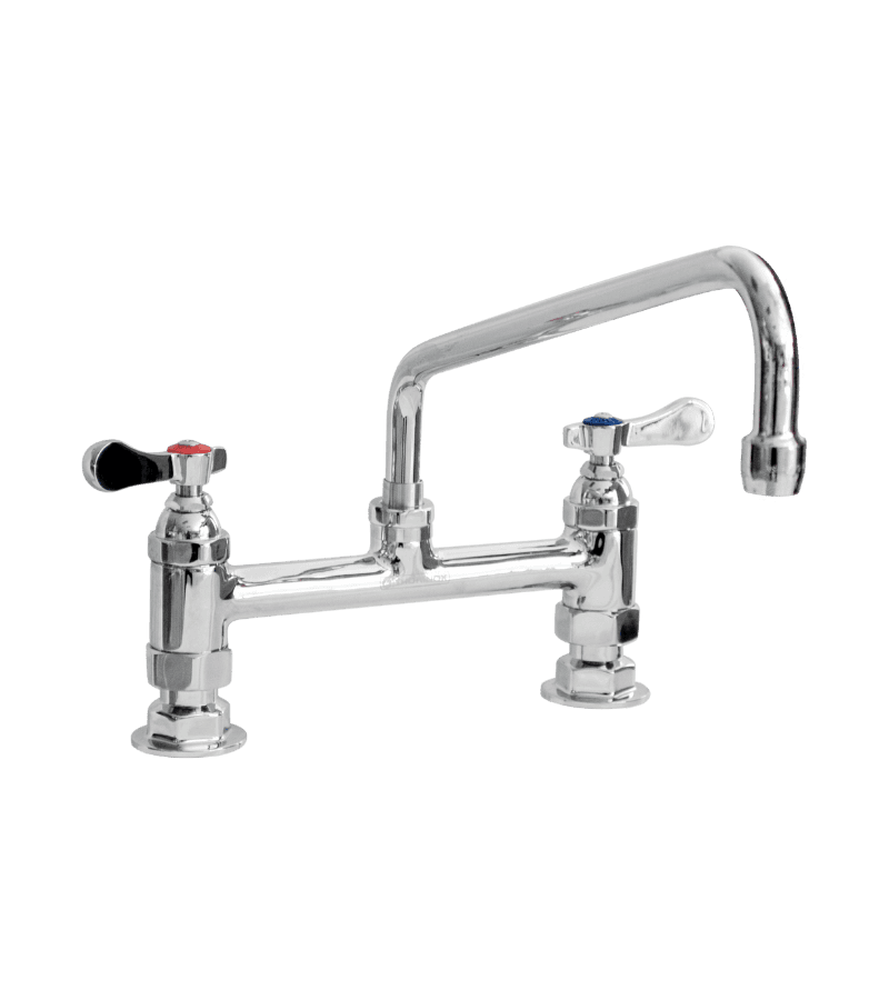 Deck-Mounted Single Faucet 8″