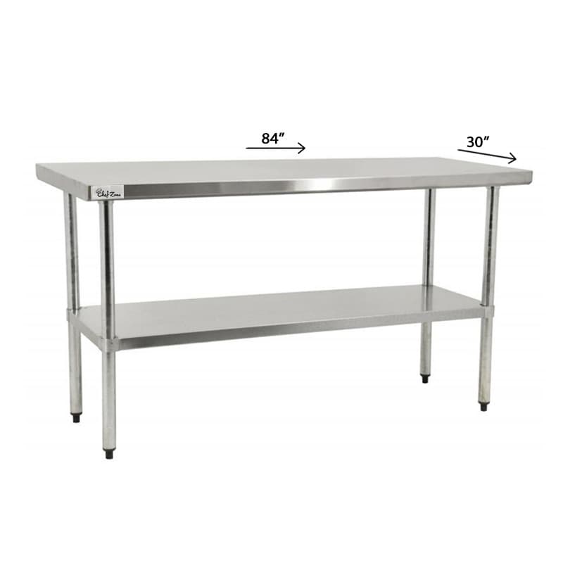 Worktable 30’’x84’’x34’’