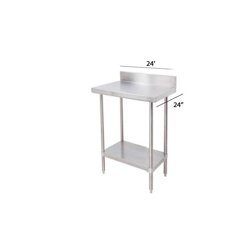 Table avec dosseret