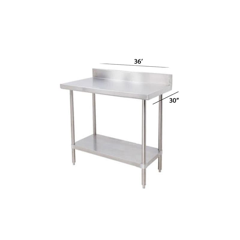 Table avec dosseret