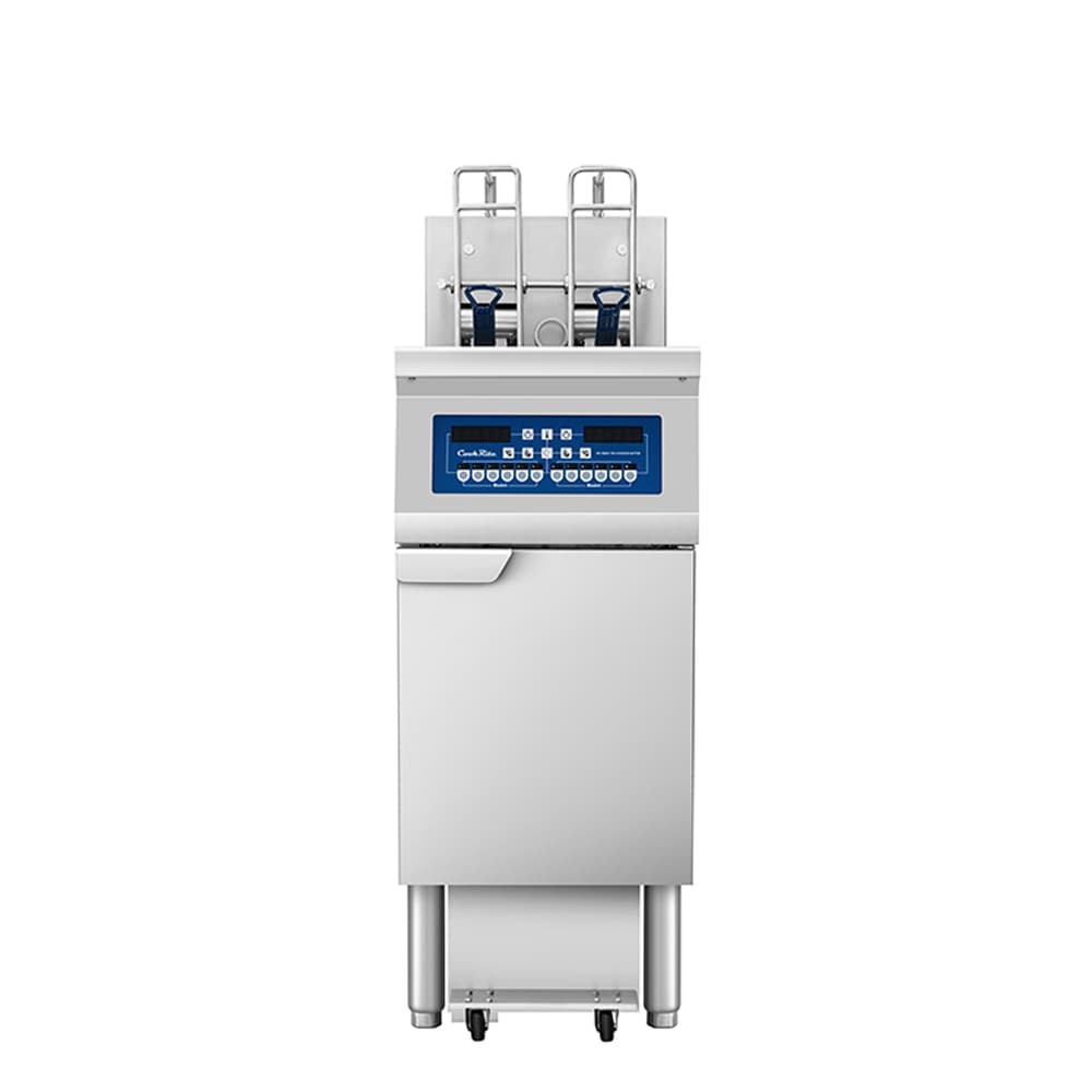 AEFF-50-1B – Batteries de friteuses électriques avec filtration intégrée
