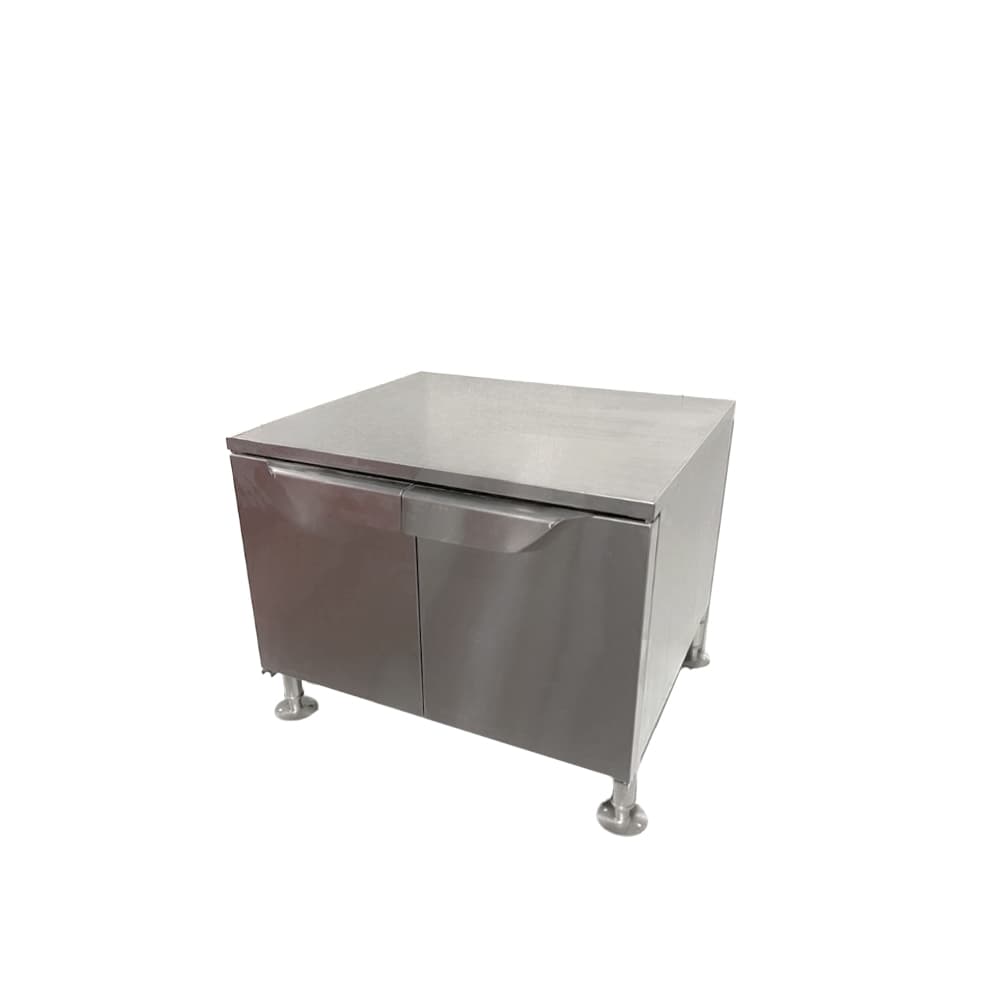 ASR-5171D – Support en acier inoxydable pour four mixte avec glissières et portes