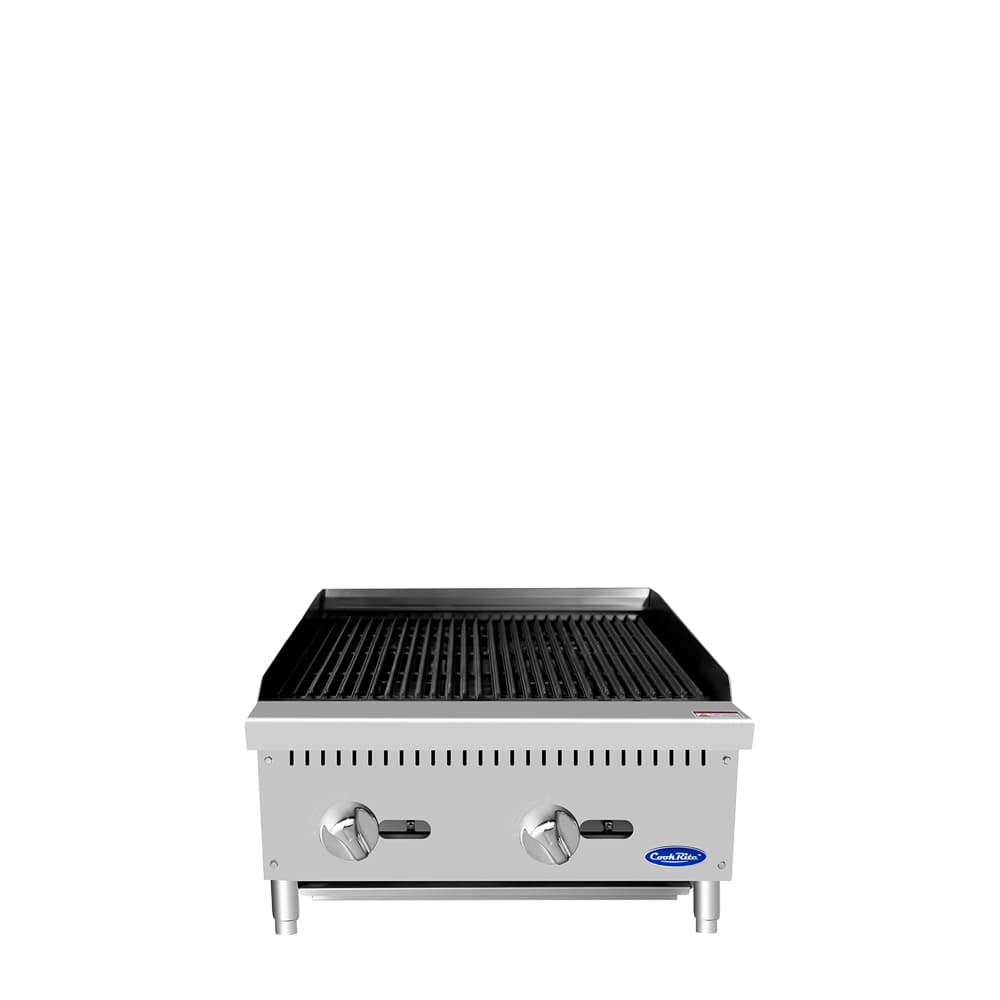 ATCB-24 — Gril à roches volcaniques de 24″