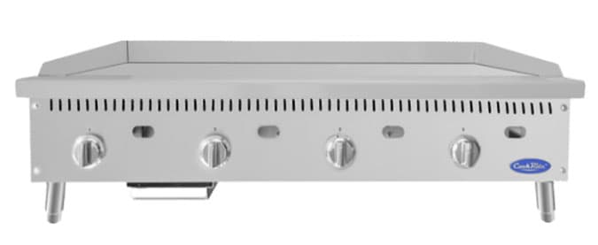 ATTG-48 — HD 48″ Thermostatic Griddle, 100,000 BTU (1″ Griddle Plate)