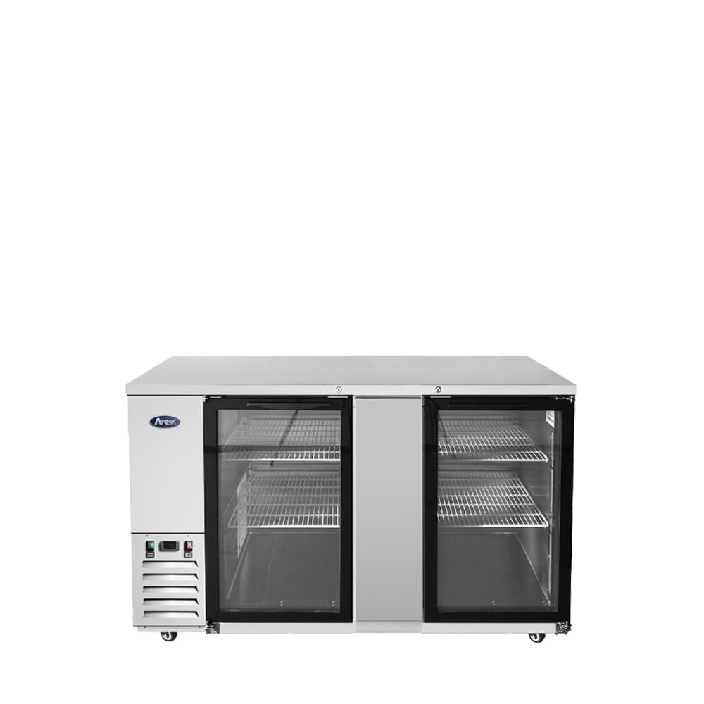 MBB69GGR — Refroidisseur d’arrière-bar de 69″ avec portes vitrées