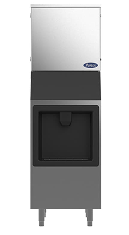 YDS0350A-161 — 350 lb/24 hr Modular Ice Maker, Cube Style, with Built-in 160 lb Storage Bin and 3M Filtration (ICE120-S)
