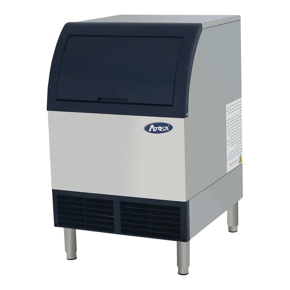YRU0140A-161 — Machine à glaçons sous comptoir de 142 lb/24 h, glaçons cubes, avec bac de 88 lb intégré et filtration 3M (ICE120-S)