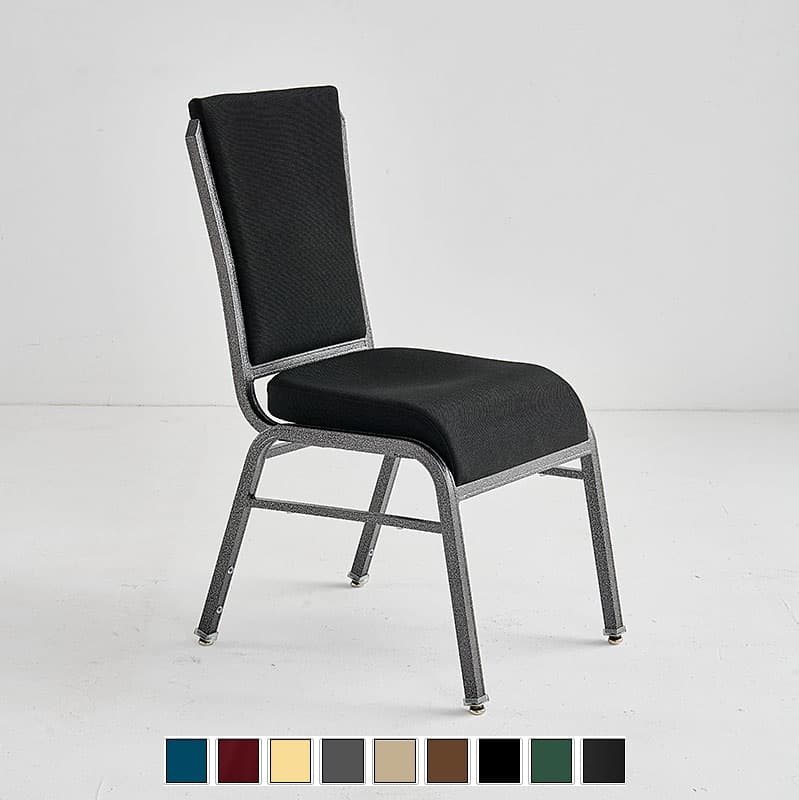 Chaise empilable à dossier flexible (CS-21)