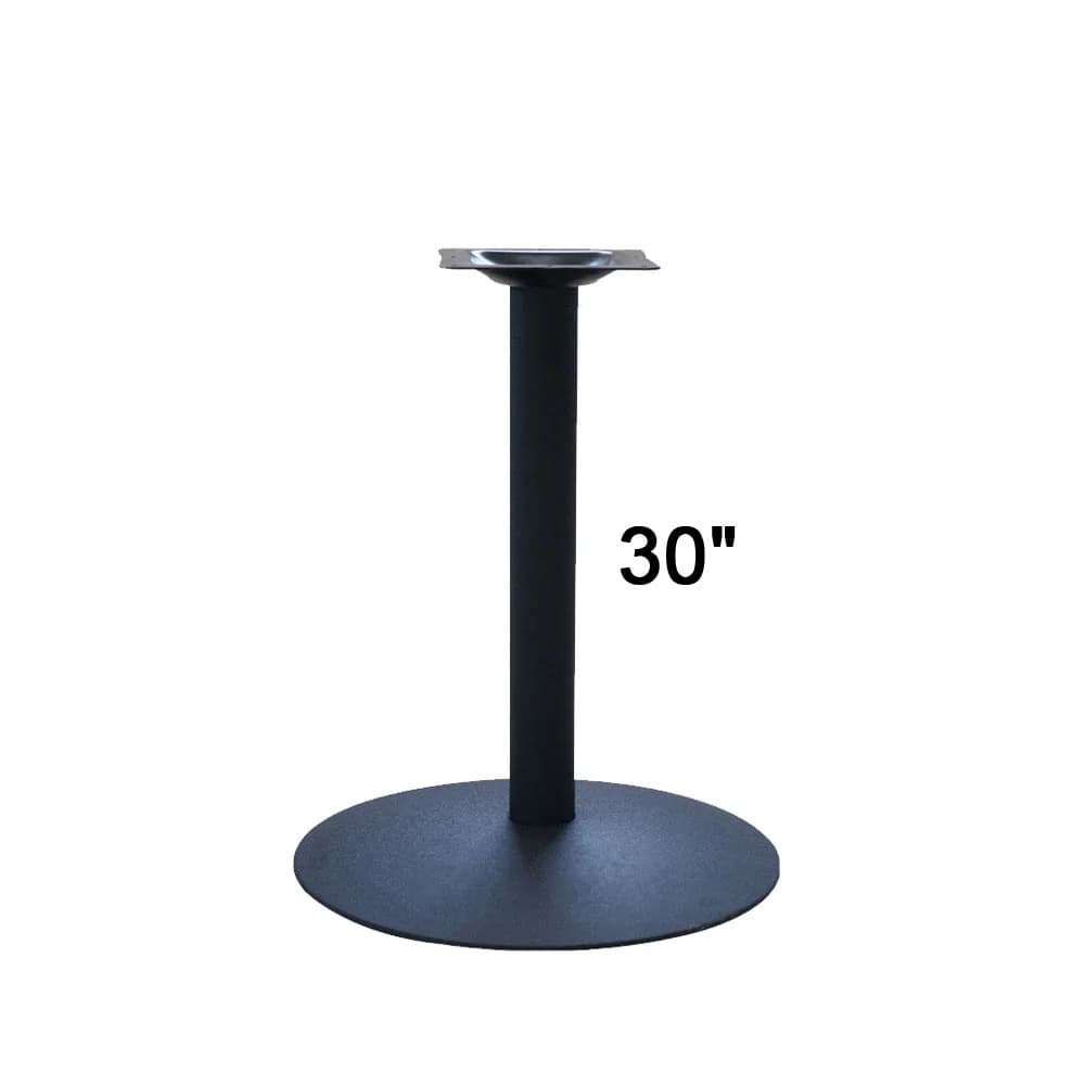 Base de table ronde, hauteur de 30 pouces (TB-ROUND-30)
