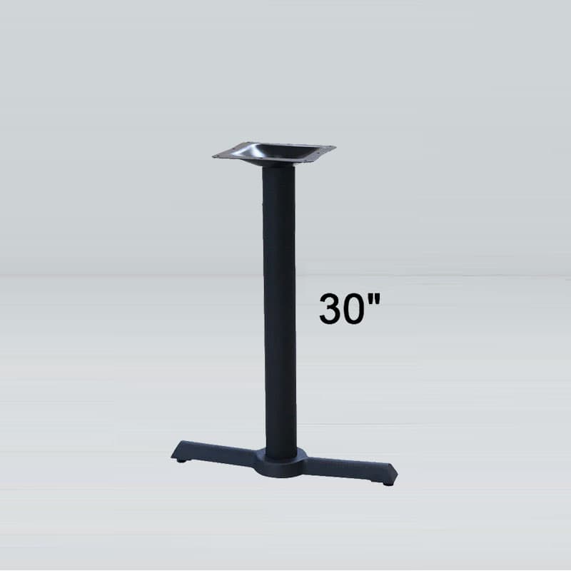 Base de table simple, hauteur de 30 pouces (TB-SINGLE-30)