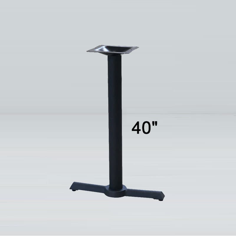 Single table base 40 inches height (TB-SINGLE-40)