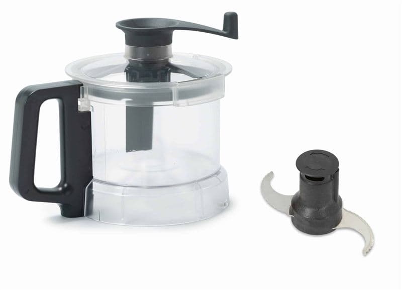 Dito Sama 650245 Bol transparent pour cutter-mélangeur de 2,6 L avec rotor microdenté