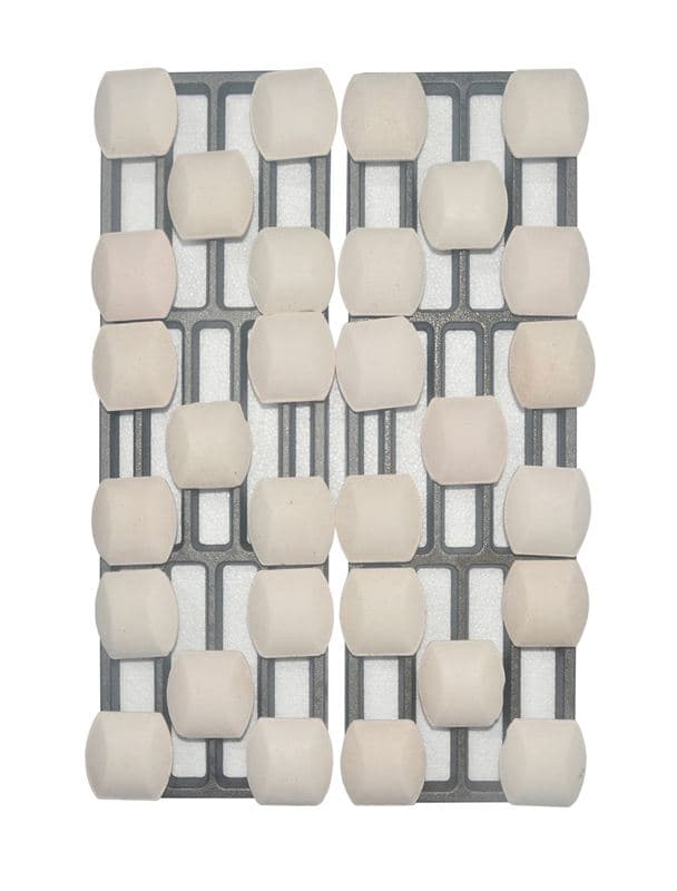 Eurodib UTS06051472465 Ensemble de roches de lave moulées de 12 po