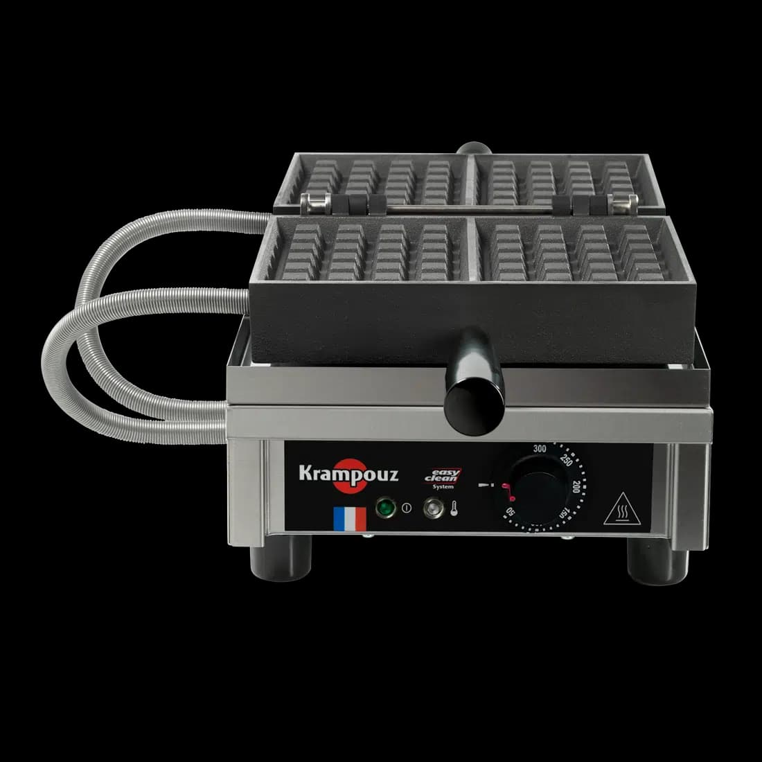 Krampouz KRSWECDBAAT Single 180° Opening Electric Waffle Maker