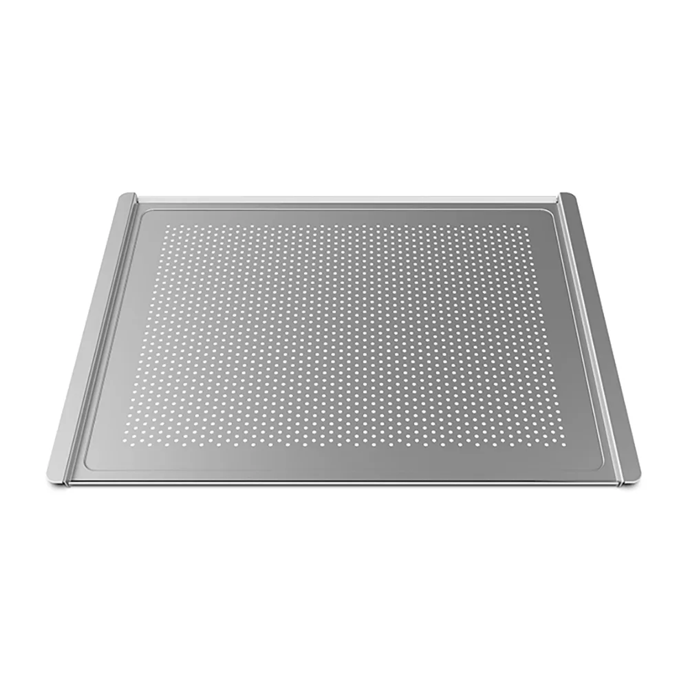 Unox TG310 Plaque à pâtisserie perforée en aluminium de 18 po x 13 po (paquet de 2)