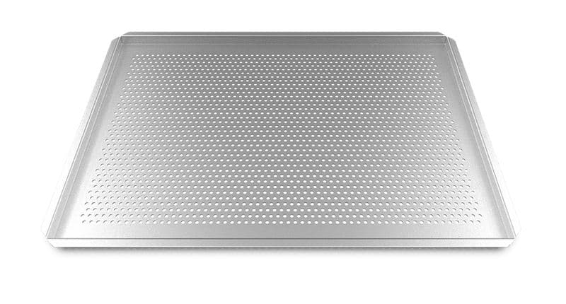 Unox TG515 Plaque à pâtisserie perforée en aluminium de 18 po x 26 po
