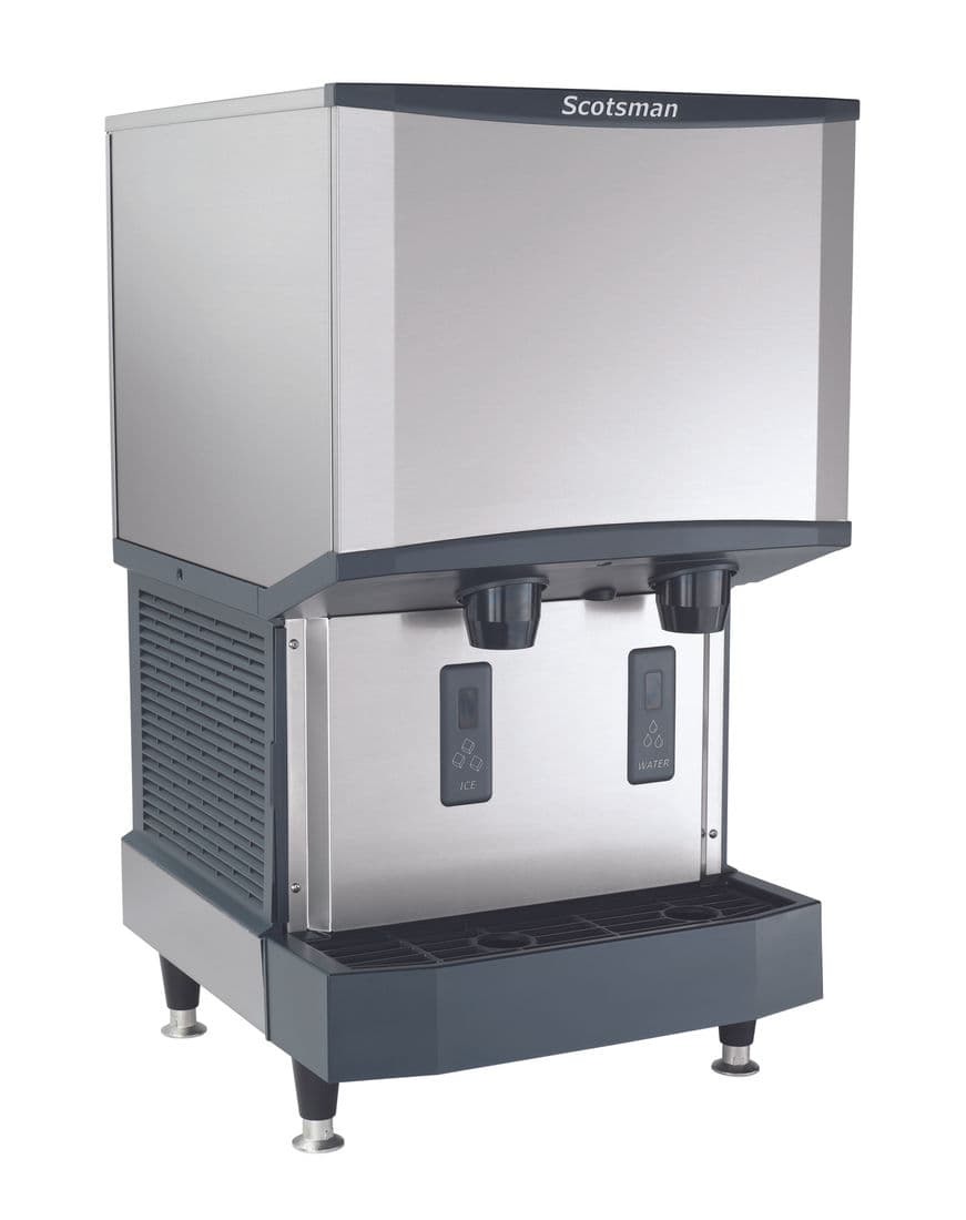 Scotsman HID525AB-1 Countertop Nugget Ice Machine & Water Dispenser & Bin