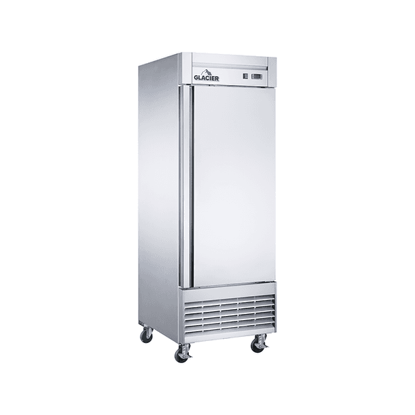 Glacier 28" Single Door Reach-In Refrigerator