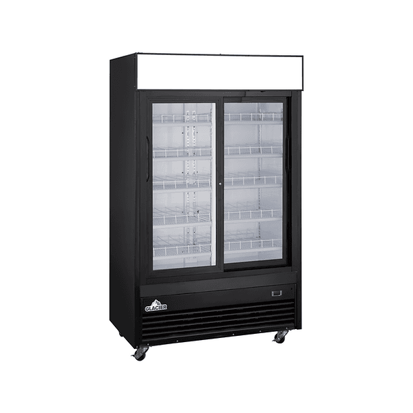 Glacier 47" Sliding Door Merchandiser Refrigerator