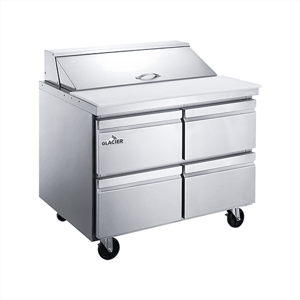 Glacier 48" Salad/Sandwich Prep Table with Drawers