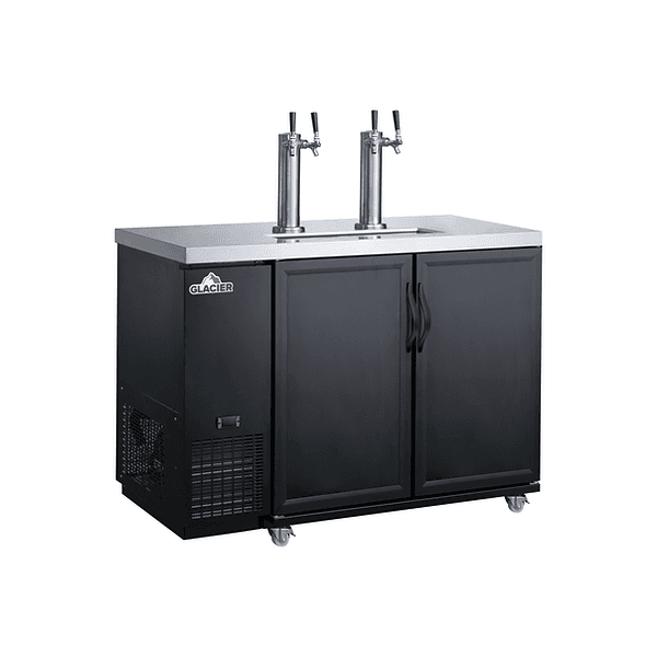 Glacier 49" Dual Tap Kegerator