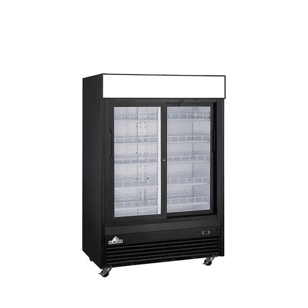 Glacier 54" Sliding Door Merchandiser Refrigerator