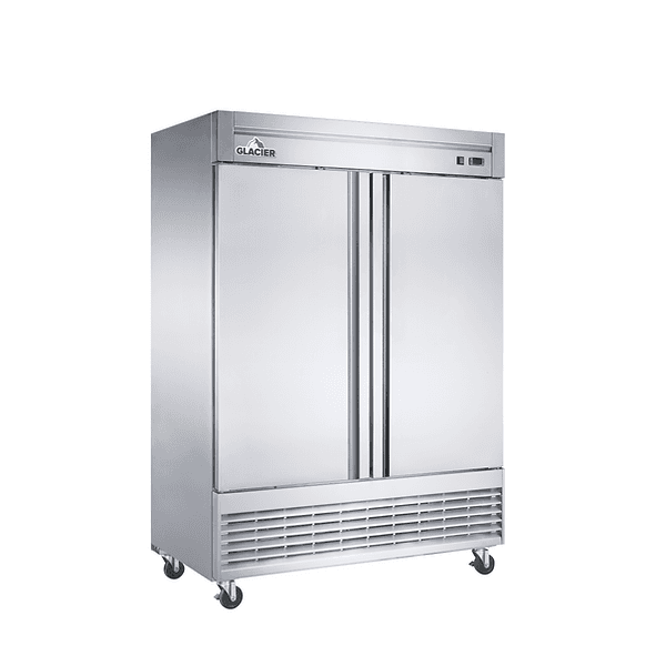 Glacier 55" Double Door Reach-In Refrigerator