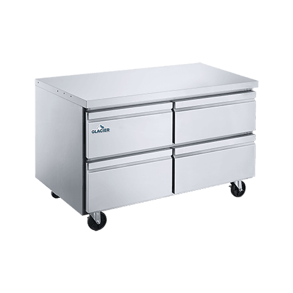 Glacier 60" Undercounter Refrigerator With Drawers