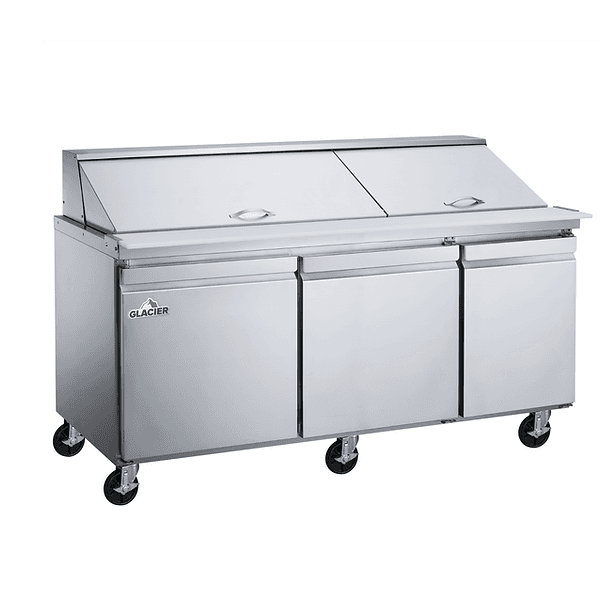 Glacier 72" Mega Top Prep Table