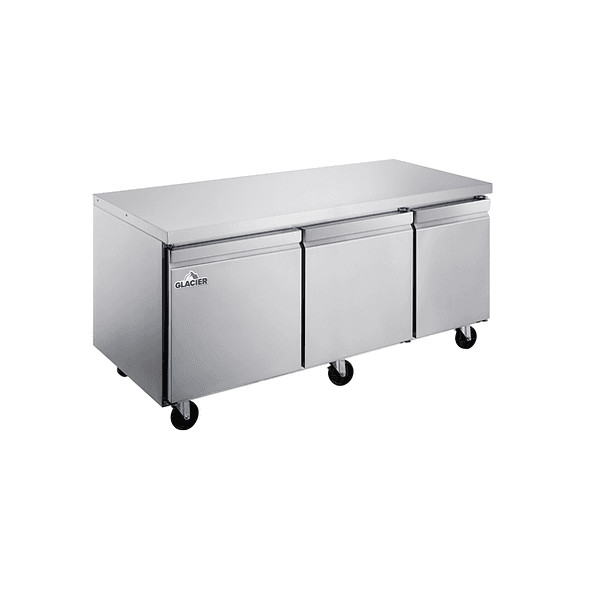 Glacier Réfrigérateur sous comptoir de 72″
