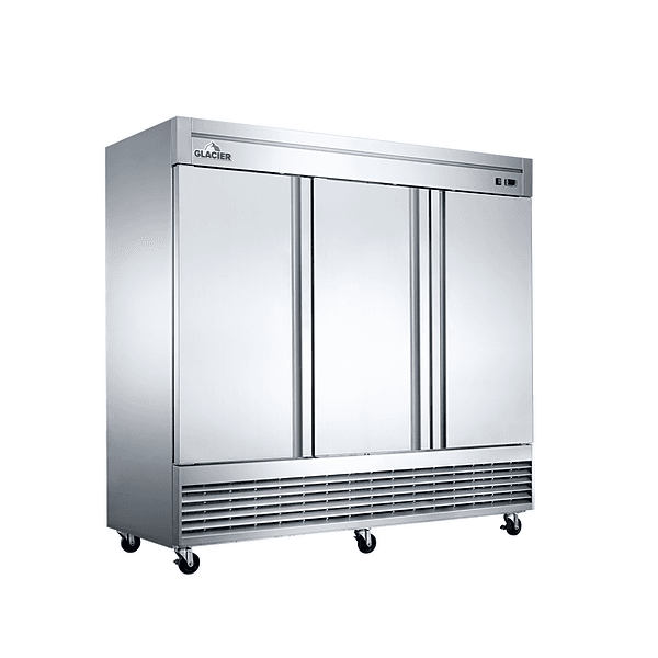 Glacier 83" Triple Door Reach-In Refrigerator