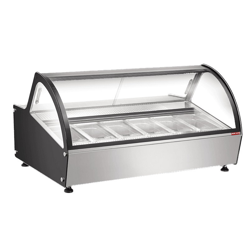 Countertop gelato display 46″