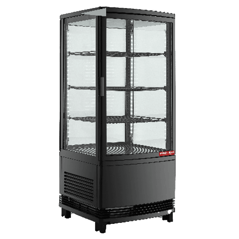 Countertop self-serve display with glass door 19″