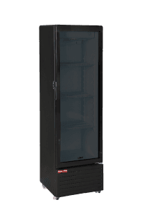 17″ glass door refrigerator