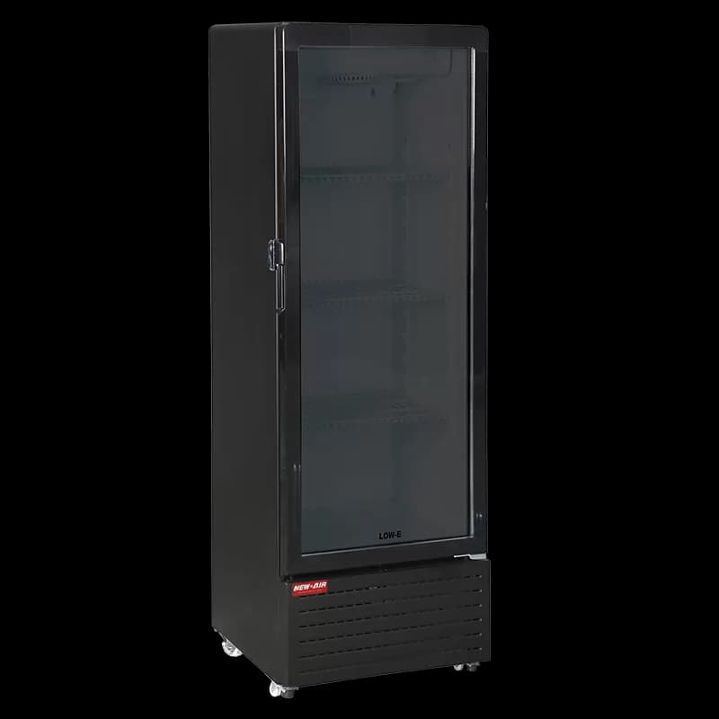 21″ glass door refrigerator