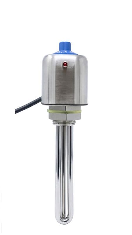 Omcan 10106 Élément chauffant à immersion pour stérilisateur à couteaux avec joint et contre-écrou – 115 V, 1 100 W