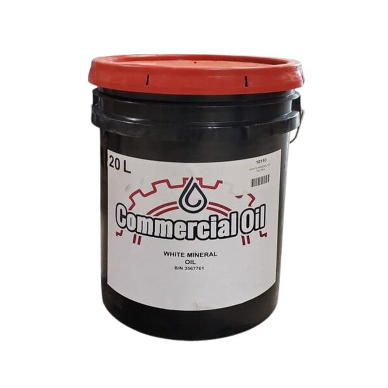 Omcan 10110 Huile minérale blanche pure pour l’entretien d’équipement alimentaire – seau de 20 litres
