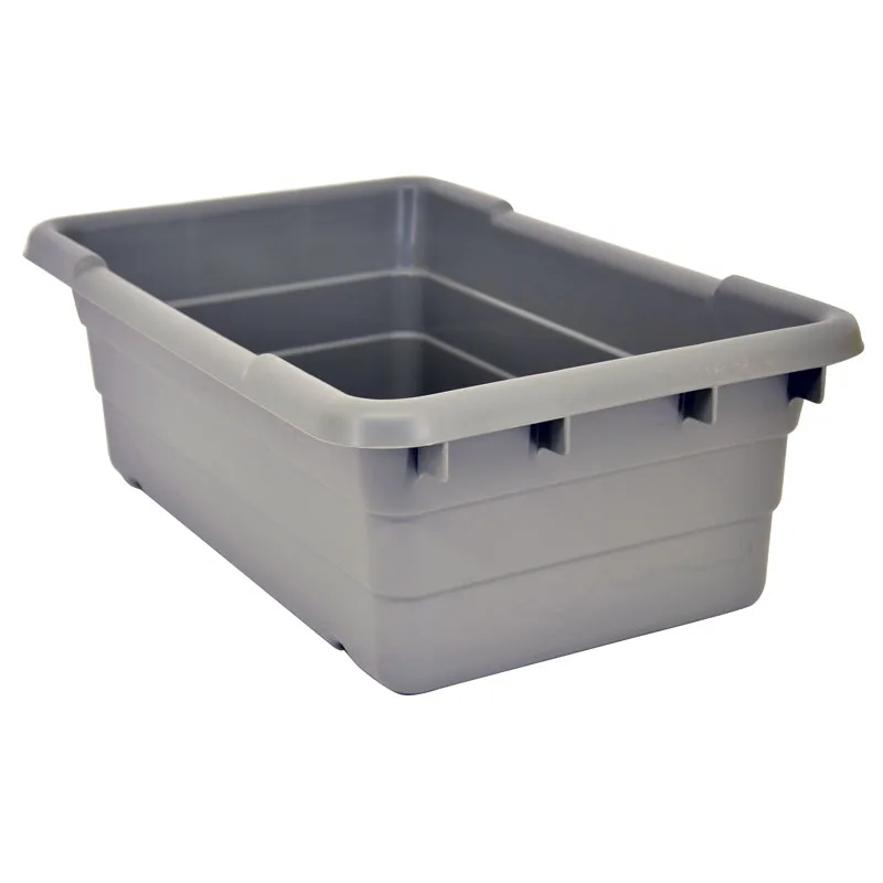 Omcan 10936 Gray Meat Lug Tote Box 25″ x 16″ x 8-1/2″