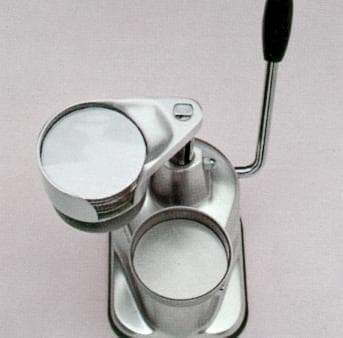 Omcan 11426 Omas 4″ Dia. Hamburger Press Patty Maker, 5-7 oz Capacity | Trento