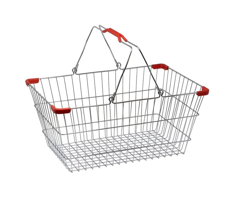 Omcan 13022 Chrome Shopping Basket