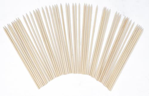 Omcan 14083 Brochettes en bambou de 10″ – épaisseur de 3 mm – sac de 100 mcx