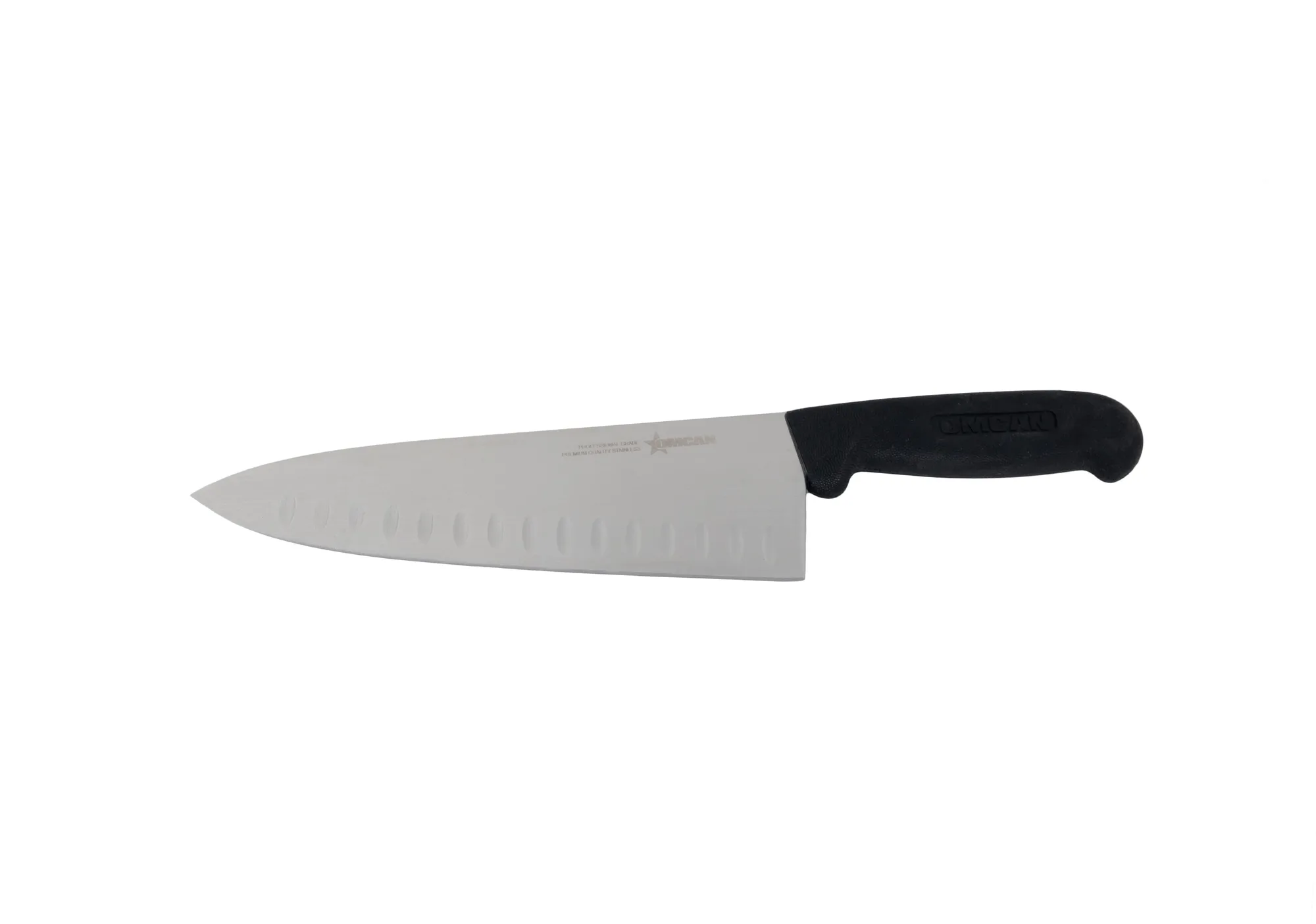 Omcan 16833 8" Medium Cook Knife with G-Edge Blade