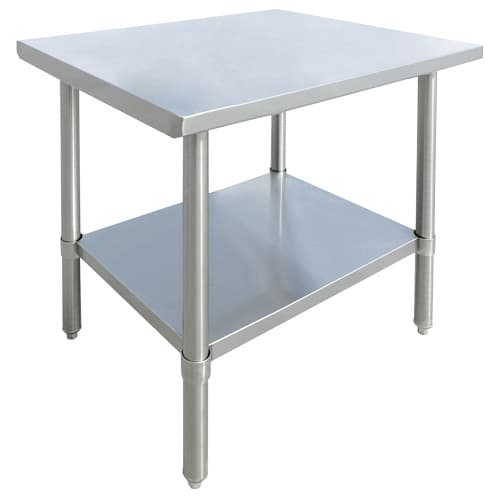 Omcan 19136 Table de travail tout inox 430 de 24″ x 30″, calibre 20