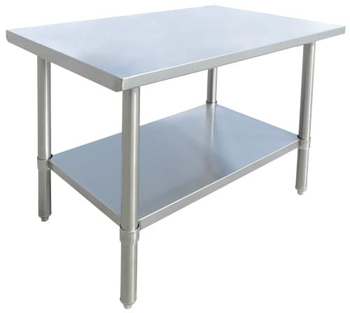 Omcan 19137 Table de travail tout inox 430 de 24″ x 36″, calibre 20