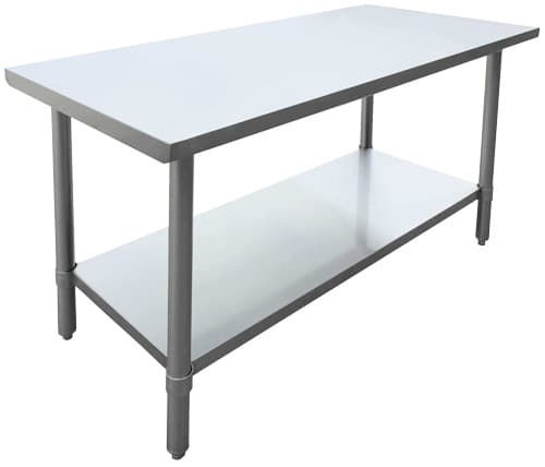 Omcan 19138 Table de travail tout inox 430 de 24″ x 48″, calibre 20