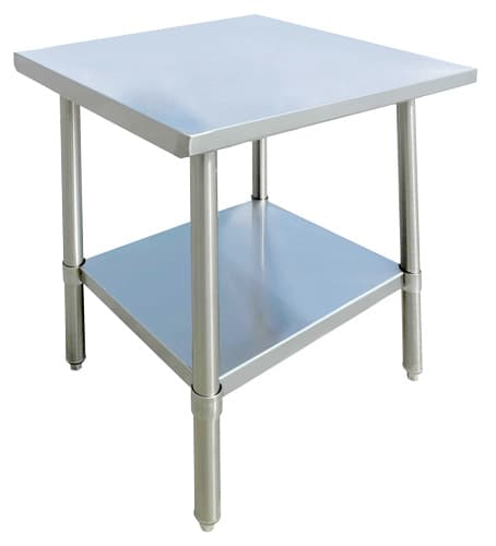 Omcan 19142 Table de travail tout inox 430 de 30″ x 30″, calibre 20