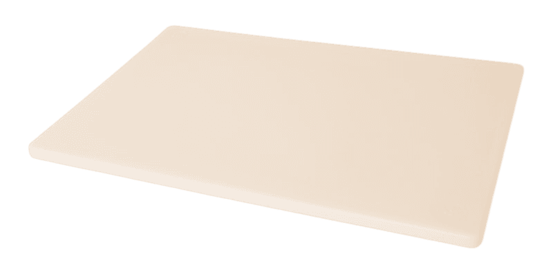 Omcan 20361 Planche à découper personnalisée en polyéthylène beige de 1/2″